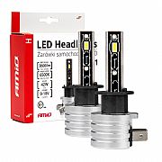 Λάμπες LED Σετ AMIO H1 H-SERIES 9>32V 50W 6500K 2.225lm +200% CSP LED 2 TEM.