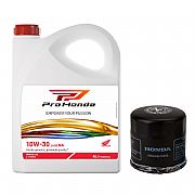 Σετ Honda Φϊλτρο Λαδιού Και Λιπαντικό 10W-30 4 Λίτρα