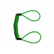 Disc lock reminder cable Zovii Green Fluo