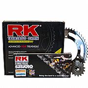 Set Chain - Sprockets RK KRO Honda Transalp 650