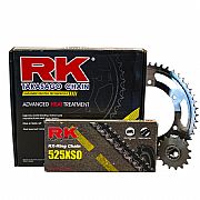 RK Set Chain and Sprockets RK XSO Transalp 650