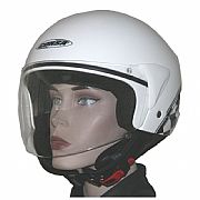 Κράνος Jet Corsa CX 100 Άσπρο Καρό Σημαία