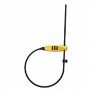 Συρματόσχοινο ABUS Combiflex Travelguard Κίτρινο