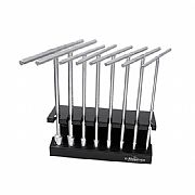 Bikeservice 8 Pieces T-Handle Wrench Set With Stand
