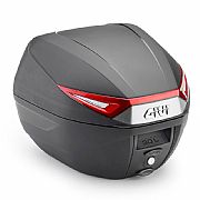 Βαλίτσα GIVI C30N 30 Λίτρα Με Κόκκινο Ανακλαστικό