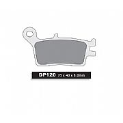 Τακάκια πίσω μοτοσυκλέτας DP-BRAKES 120