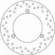 FERODO Rear Disc Brake Yamaha X-MAX 300