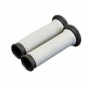 Χειρολαβές RENTHAL Dual Compound για χρήση δρόμου μαύρο-γκρί