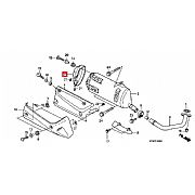 Κάλυμμα Εξάτμισης  HONDA SH300