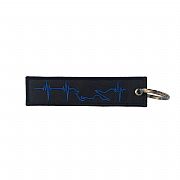 Motorcycle Key Holder Heartbreak Blue