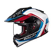 Κράνος KABUTO GEOSYS GT Mips Block White - Red - Blue