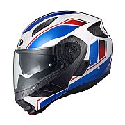 Ανοιγόμενο Κράνος KABUTO RYUKI Flat White Blue