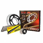 Σετ Γρανάζια-Αλυσίδα Κινήσεως DID-JT Yamaha TRACER700 20-23 Μαύρη Αλυσίδα X 'ring (VX)