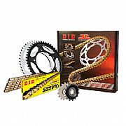 Σετ Γρανάζια-Αλυσίδα κινήσεως DID-JT για Yamaha TRACER900 18-20 Χρυσή Αλυσίδα X 'ring (VX)