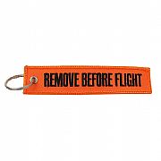 Μπρελόκ μοτοσυκλέτας - σκούτερ REMOVE BEFORE FLIGHT πορτοκαλί