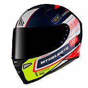 Κράνος Full Face MT Revenge 2 RS A0 Μπλε Gloss Pearl