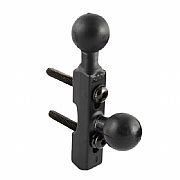 RAM® Motorcycle Brake/Clutch Reservoir Double Ball Base