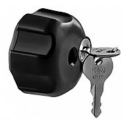 RAM® Key Lock Knob with Brass Insert for B Size Socket Arms