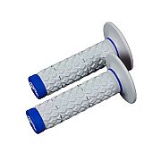 Χειρολαβές Renthal MX Dual Grips G206 Comfort Διπλής Πυκνότητας Γκρι/Μπλε
