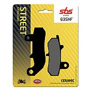 Τακάκια μοτοσυκλετών SBS 635HF FA157 STD FR/RR