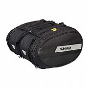 Πλαϊνά Σαμάρια SHAD SL58 Μαύρα Επεκτάσιμα έως 58 Λίτρα