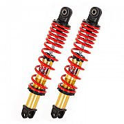 Σετ αμορτισέρ YSS Hybrid για Yamaha NMAX 125-155 21 - 24 Κόκκινα 31cm