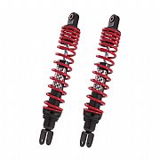 Σετ αμορτισέρ YSS Hybrid για HONDA SH 150 13 - 24 Αζώτου-Λαδιού 37,5cm Κόκκινο Ελατήριο