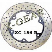 Δισκόπλακα πίσω X-GEAR  HONDA PACIFIC COAST 800 89-92 / CBR 1000 F 87-92