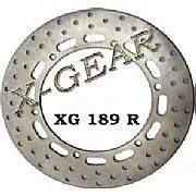 Δισκόπλακα πίσω X-GEAR  HONDA ST 1100 PAN EUROPEAN 89-94 / VTX 1800 02-08