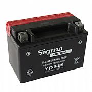 Μπαταρία Μοτοσυκλέτας Sigma YTX9-BS 8Ah