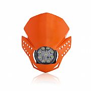 Acerbis Fulmine Led Μάσκα Φανάρι Πορτοκαλί