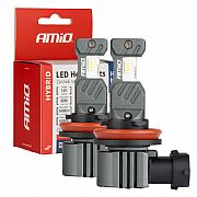 Λάμπες LED Set AMIO H8/H9/H11/H16 12V 60W 6.000K 5.600lm