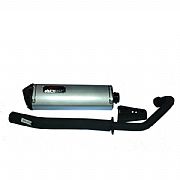 Εξάτμιση APIDO racing Ασημί για YAMAHA Crypton-X 135
