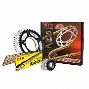 Σετ Γρανάζια-Αλυσίδα κινήσεως DID-JT για Ducati Monster 620 `02-03 - Χρυσή Αλυσίδα X `ring (VX G&B)