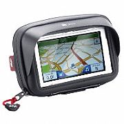 Βάση Smartphone / GPS  GIVI S954B για τοποθέτηση στο τιμόνι κατάλληλο για οθόνες μεγέθους έως 5 ίντσες