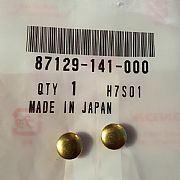 HONDA C50 C70 C90 Pair Emblem Rivets