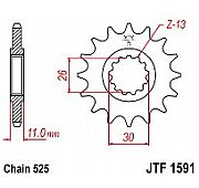 Γρανάζι εμπρόσθιο JT JTF1591.16 δόντια YAMAHA  FZ8 / TDM900