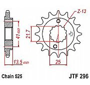 Γρανάζι εμπρόσθιο JT JTF296.15 δόντια HONDA XLV400-600-650-700 V TRANSALP VT600 C SHADOW