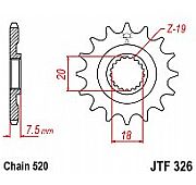 Γρανάζι εμπρόσθιο JT JTF326.13 Δόντια HONDA CR125 R
