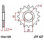 Γρανάζι JT Εμπρός JTF427 12 Δόντια SUZUKI RM125 RM-Z250