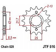 Γρανάζι JT Εμπρός JTF516 16 Δόντια SUZUKI GS500