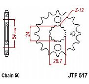 Γρανάζι JT Εμπρός JTF517 16-17-18 ΔΟΝΤΙΑ (KAWASAKI ZR1100 ZZ-R1100-1400 ZX-14-NINJA)