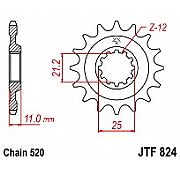 Γρανάζι JT Εμπρός JTF824 15 ΔΟΝΤΙΑ Husqvarna 450 SMR 610-630 TE