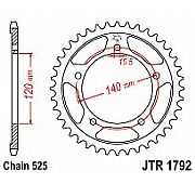 Γρανάζι πίσω JT JTR1792 43-45-47 Δόντια