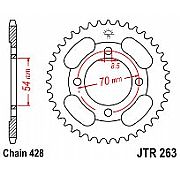 Γρανάζι JT Πίσω JTR263 34-36 Δόντια