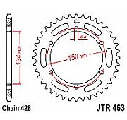 Γρανάζι JT Πίσω JTR463 48 Δόντια