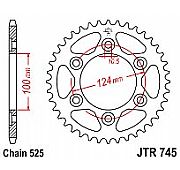 Γρανάζι JT Πίσω JTR745 42-43 Δόντια