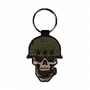 Skull Grenade Key Ring