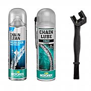Set MOTOREX Chain Lube And Degreaser With Chain Brush