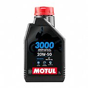 Λάδι κινητήρα (ορυκτέλαιο) μοτοσυκλέτας MOTUL 4T 3000 20W-50 MA2 1L